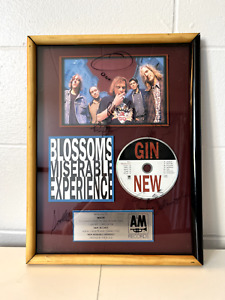 Gin Blossoms Signed New Miserable Experience Platinum RIAA Sales Award