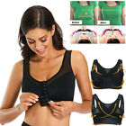 Posture Corrector Bra for Womens Back Support Lift Up Front Closure Bra No Wire