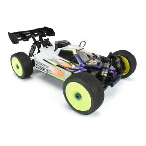 PRO3554-00  Clear Body, Axis: Associated RC8B3.2 & RC8B3.2e with LCG Battery