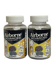 2x Airborne Advanced 2-In-1 Immune Support Gummies-60ct. Blackberry, EXP 11/23