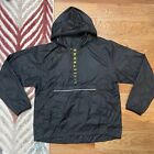 Nike Livestrong Jacket Mens Size Large Grey Windbreaker Vented Packable Hood