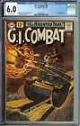 G.I. COMBAT #91 CGC 6.0 OW PAGES // 1ST HAUNTED TANK COVER/GREY TONE 1962