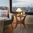 Wood End Table Living Room,Modern Small Accent Sofa Corner Tables Nightstand