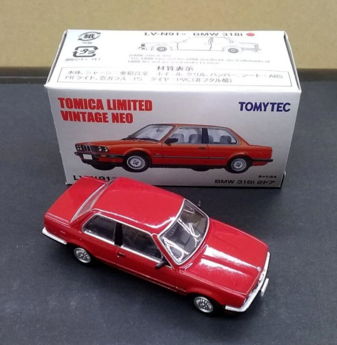 Tomica BMW 318i 2 Doors * Red * Limited Vintage Neo TOMYTEC V-N91a 1:64 - VHTF