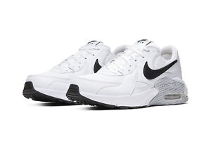 Nike Mens Air Max Excee in White/Black-Pure Platinum, Sneakers Shoes, CD4165-100