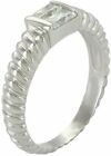 Montana Silversmiths Womens Sterling by Perfect Pair Rope Ring