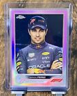 2022 Topps Chrome Formula 1 F1 Racers Sergio Perez 63/75 Pink Refractor #24 SP