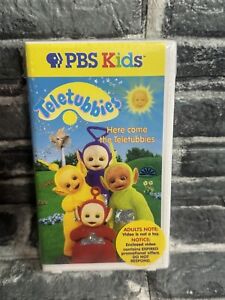 PBS Kids Vhs Teletubbies Here Come The Teletubbies Sealed in Original Clamshell