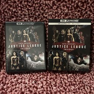 Zack Snyder's Justice League Trilogy 4k Ultra HD + Blu-Ray With Slipcover