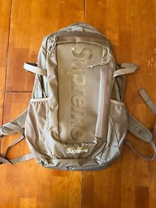 Supreme Backpack (SS21) Tan Cordura Used See Description