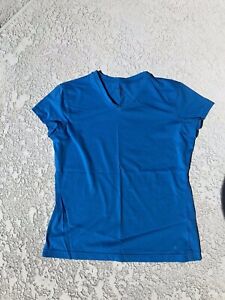 Women's Champion blue T-Shirt size large Quick Dry Stretch