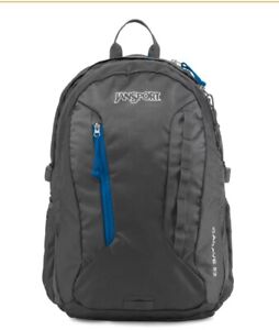 Jansport Agave 32 Gray/Blue Hiking Laptop Backpack  3L JD00T14F6XD New With Tag