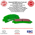 New ListingEBC Greenstuff 6000 Truck/SUV Brake Pad Front For 08-15 Toyota / Lexus #DP61837