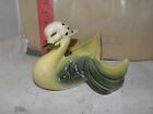 HULL 75 SWAN PLANTER - GREENISH COLOR WITH A SCARF!