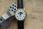 Moon calendar, Raketa Soviet watch, quartz vintage watch, USSR watch