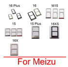For Meizu 15 M15 16 16X 16XS Plus Sim Card Reader Socket Adapter Replacement