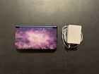 Nintendo New 3DS XL Galaxy Edition Handheld System - Purple with Charger Tested!