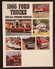 1966 Ford Trucks And All-Purpose Vehicles • Seven Page Sales Brochure~Pamphlet