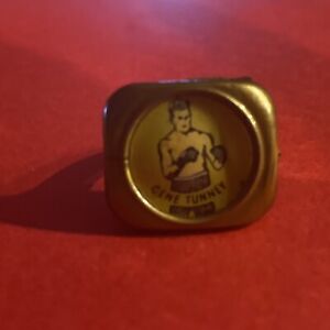 Vintage Cracker Jack Gumball Prize Plastic Gene Tunney Ring Premium