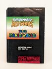 New ListingSuper Mario All Stars Super Mario World Game Manual - Super Nintendo SNES