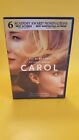 CAROL DVD Cate Blanchett  Rooney Mara
