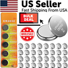 5-50x LITHIUM BATTERY 3V CR2032 CR 2032 BR2032 DL2032 Remote Button Cell Watch