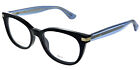 Tommy Hilfiger Women's Black Azure Cat Eye Eyeglass Frames - TH1519 0OY4 00