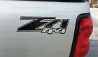 2007 - 2013 Chevy Silverado Z71 4x4 decals GM HD black stickers side 4WD FG9A9