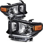 Headlights Assembly Pair For 2014-2021 Toyota Tundra Front Left + Right Sides (For: 2019 Tundra)