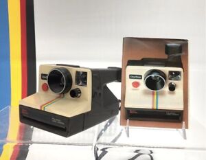 Vintage Sears Special Polaroid Rainbow Stripe Land Camera