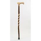 Brazos Walking Sticks THICKWC 37 in. Twisted Hickory Walking Cane