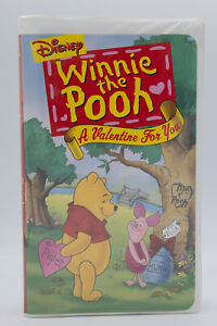 Winnie the Pooh - A Valentine for You (VHS, 2001, Clam Shell) - Valentine Inside