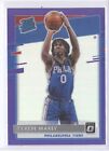 New ListingTYRESE MAXEY 2020-21 DONRUSS OPTIC #171 RATED ROOKIE PURPLE PRIZM SIXERS RC