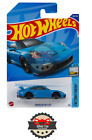 Hot Wheels 1:64 Basic Porsche 911 GT3 Blue Model 199/250 Factory Fresh HHF52