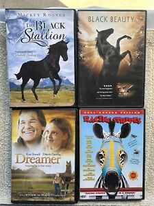 Lot Of 4: Kids/Family Animal Horse Adventure DVD Movies Black Beauty & Stallion