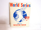 1959 World Series program Chicago White Sox Los Angeles Dodgers unscored , nice