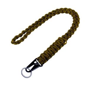 New ListingHeavy Duty Braided 550 Paracord Neck Lanyard Keychain for Men Women Outdoor S...
