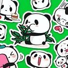 45 Cute Panda Bear Friends Kawaii Stickers Journal Stickers, Diary Stickers USA