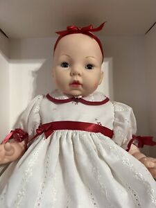 18'' Victoria  Madame Alexander Baby Doll Play Red Bow