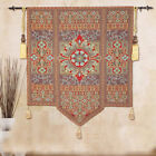Moroccan Style Woven Fine Art Tapestry Wall Hanging & Tassels Cotton 54