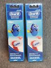 Oral-B Floss Action Disney Nemo Dory Electric Toothbrush 4 Replacement Heads