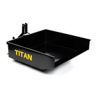 Titan Attachments 3 Point 10 Cu. FT Dump Box Fits Category 1 Tractors, QH1