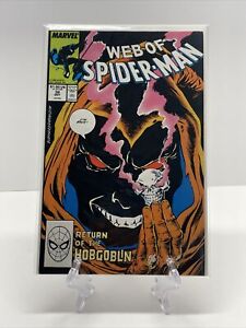 WEB OF SPIDER-MAN 38 BUDIANSKY COVER MARVEL COMICS 1988
