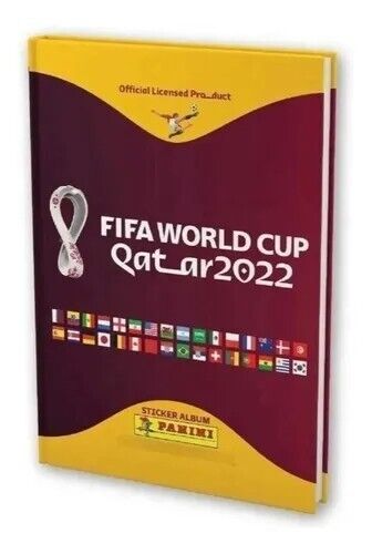 Panini  World Cup Qatar 2022 Album hard cover + Complete 646 Stickers  to paste