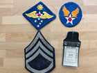 Vintage  WW2 Embroidered Military Patch USAF Air Force Far East LOT