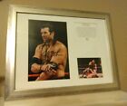 SIGNED by Razor Ramon WWF Officially Licensed Limited Edition framed photo, WWE