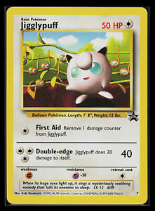 Pokemon Card - Jigglypuff - WoTC Black Star Promo #7