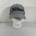 NEW Titleist Tour Sports Mesh Fitted Golf Hat Cap Size L/XL Gray Black NWT