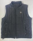Ariat Men’s Black Polyfill Western Puffer Vest Excellent Condition Cowboy XL