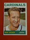 ⚾️ 1964 Topps HIGH NUMBERS SP Bob Uecker #543 St. Louis Cardinals Baseball Card
